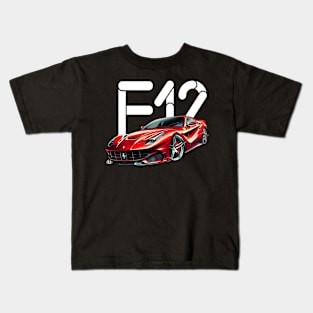 Ferrari F12 berlinetta Kids T-Shirt